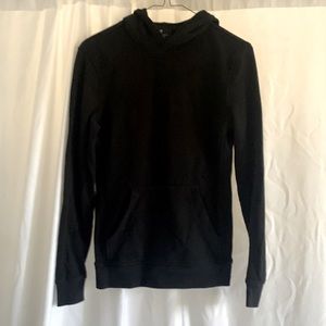 Pre-Owned H&M Black No-drawstring Hoodie